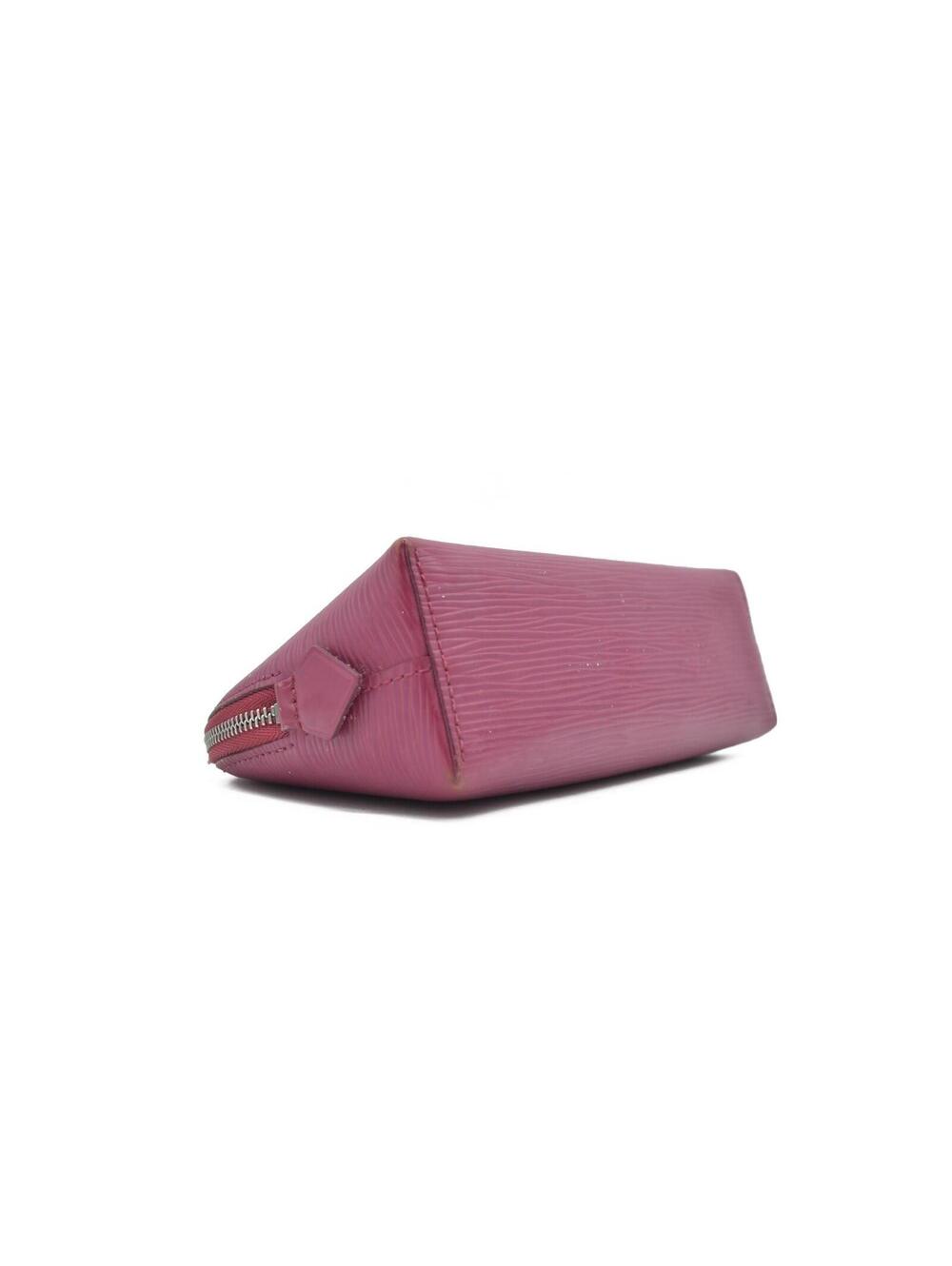 $640 Louis Vuitton Epi Pochette Cosmetic Pouch Bag SR2147 - Picture 4 of 15